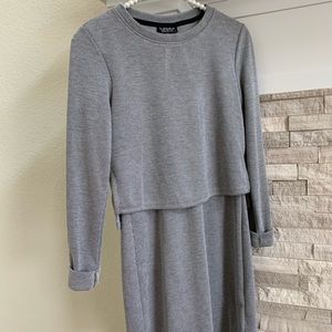 Layered Topshop mini dress